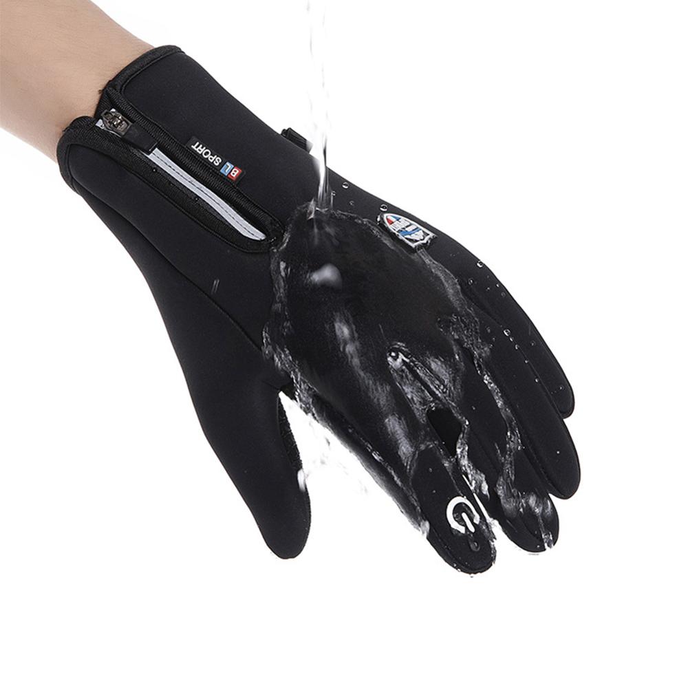 Waterdichte Winter Warme Handschoenen Mannen Ski Handschoenen Snowboard Handschoenen Motorrijden Winter Touchscreen Sneeuw Windstopper Handschoen