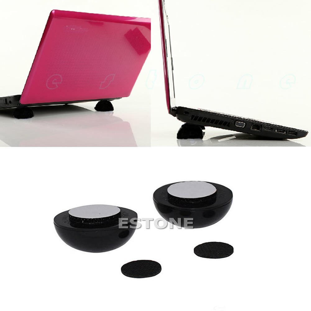 Laptop Notebook Cool Ball Cooler Stand + Skidproof Pad X6HA