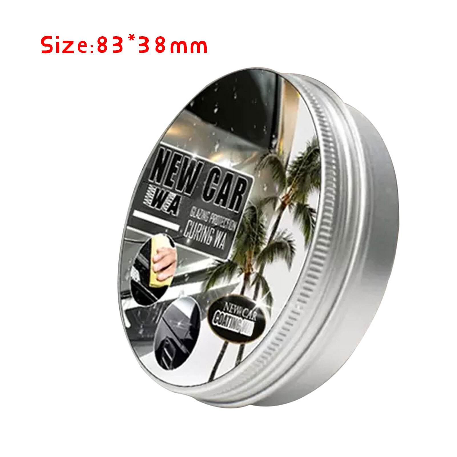 Car Wax Crystal Plating Hard Wax Coating Glossy Carnauba Wax Paint Care Coating Scratch Remover Paint Care Car Maintenance