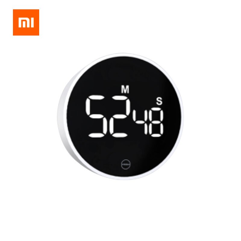 Xiaomi MIIIW Timer Rotation Timing Adjustable Sound Brightness Magnetic On the Back LED Digital Display Stylish and Simple