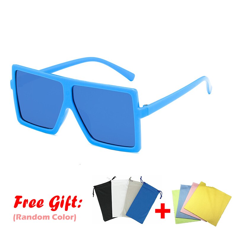 Mærke solbriller børn  uv400 belægning solbriller camouflage stel goggle baby drenge piger dejlig solbrille oculos masculino: Blå blå