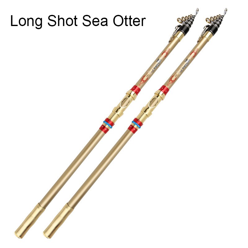 Carbon short pitch stange 2,4 m 4,2 m 4,5 m meer stange großen führer auge werfen stange hart reise Teleskop Angelrute