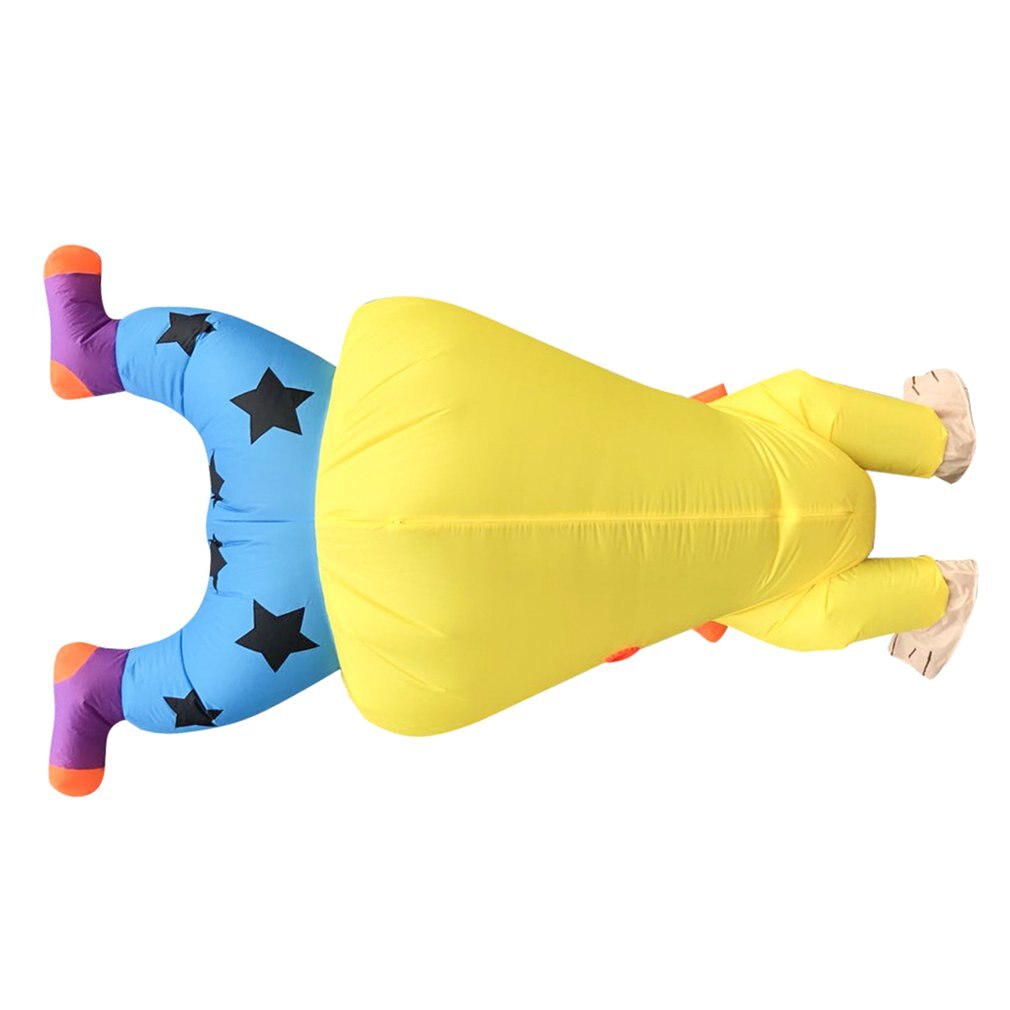 Handstand Clown Costume Christmas Halloween Party Inflatable Costumes For Adult Funny Stage Cosplay Clothes
