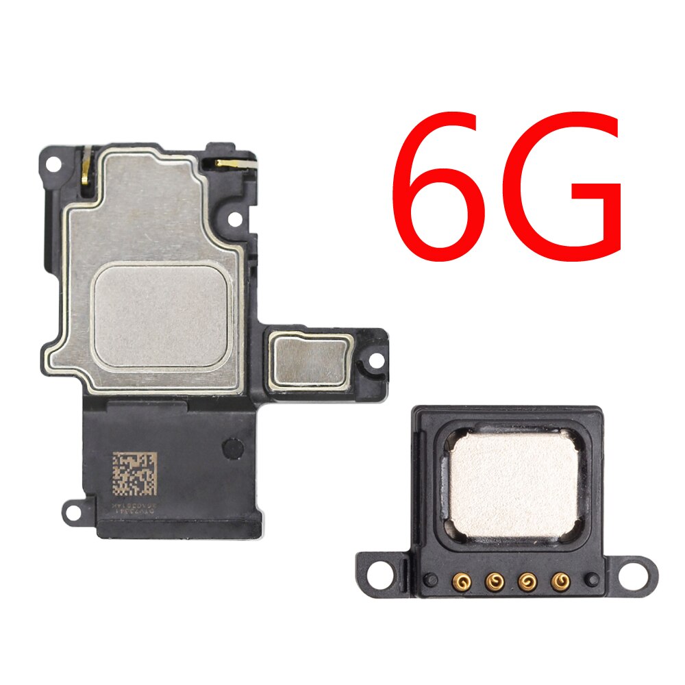 LoudSpeaker + earpiece Flex Cable for iPhone 7G 8G 7 Plus 8 Plus Loud Speaker Sound Ringer Buzzer inner Ringtone Parts: 6G buzzer speaker