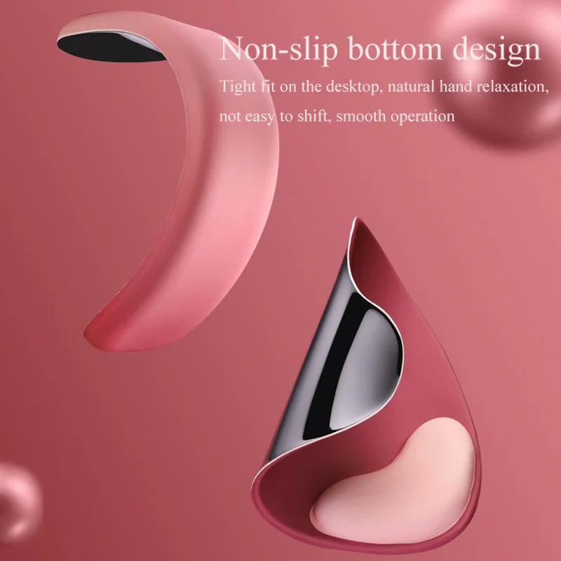 Computer Mouse Pad Ergonomic Cushion Non-slip Rubber Base Memory Foam for Office Home Computer Laptop Desktop Mouse Pads