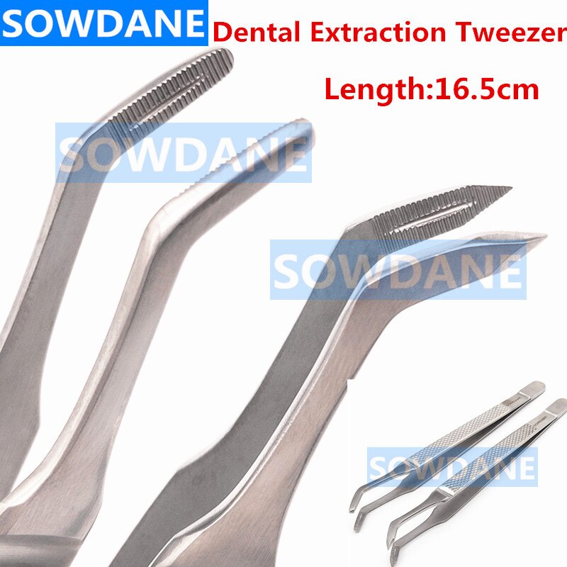 Tandheelkundige Extractie Pincet Wees End Wortel Splinter Forcep Ronde Tip Wortel Tip Pick Pincet Dental Orthodontische Instrument Tool