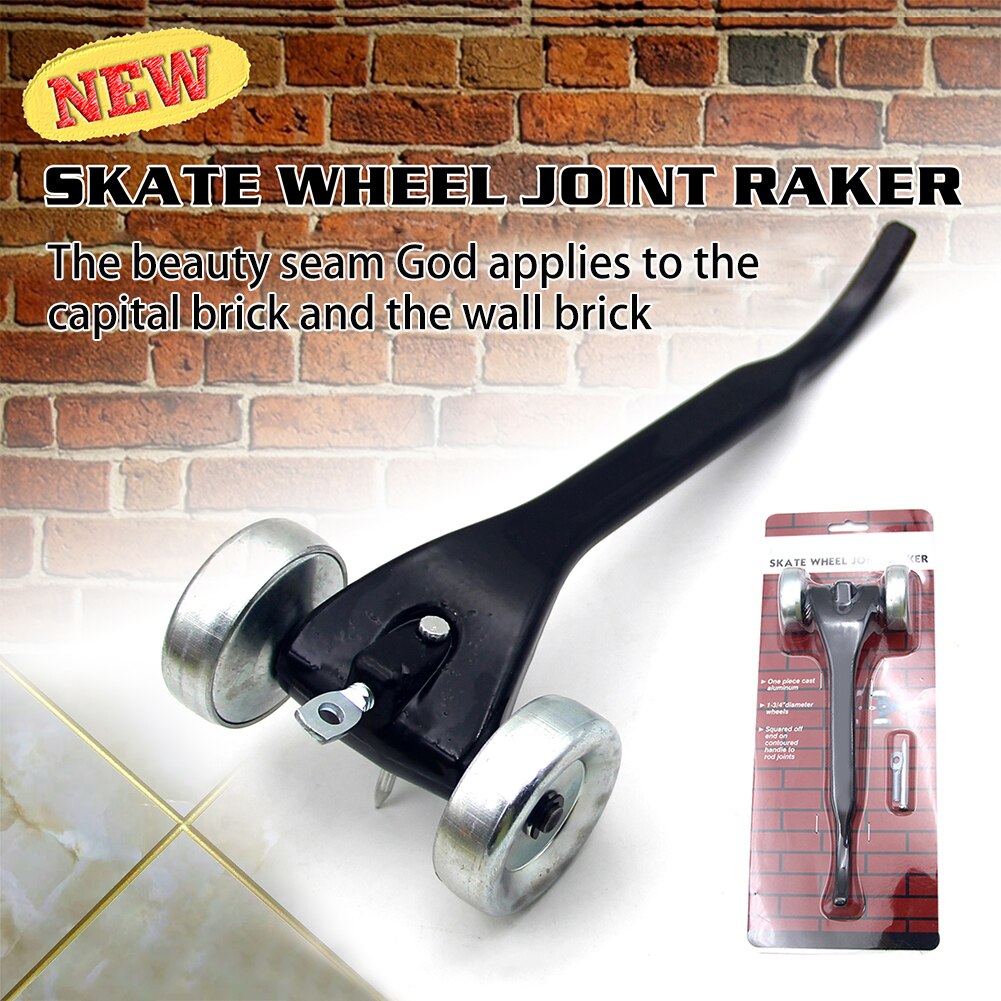 Skate Wiel Keramische Tegel Baksteen Gegoten Aluminium Muur Accessoires Duurzaam Tool Thuis Draagbare Stitcher Joint Raker Werknemer