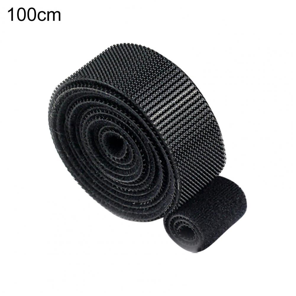 Wire Wrap Strap Unique Data Line Cable Strap Convenient Lightweight Wire Fastening Tape:  1M