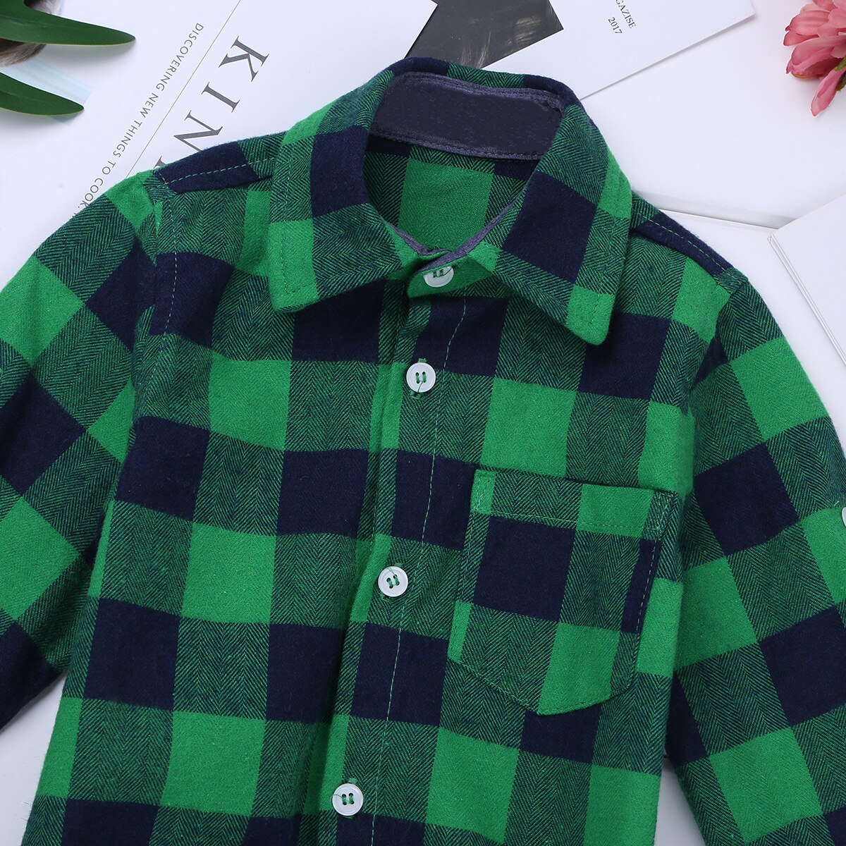 Iiniim Baby Boy Bodysuit Lange Mouw Winter Infantil Bebe Jongens Kleding Plaid Button-up Overhemd Bodysuits voor Eerste Verjaardag party