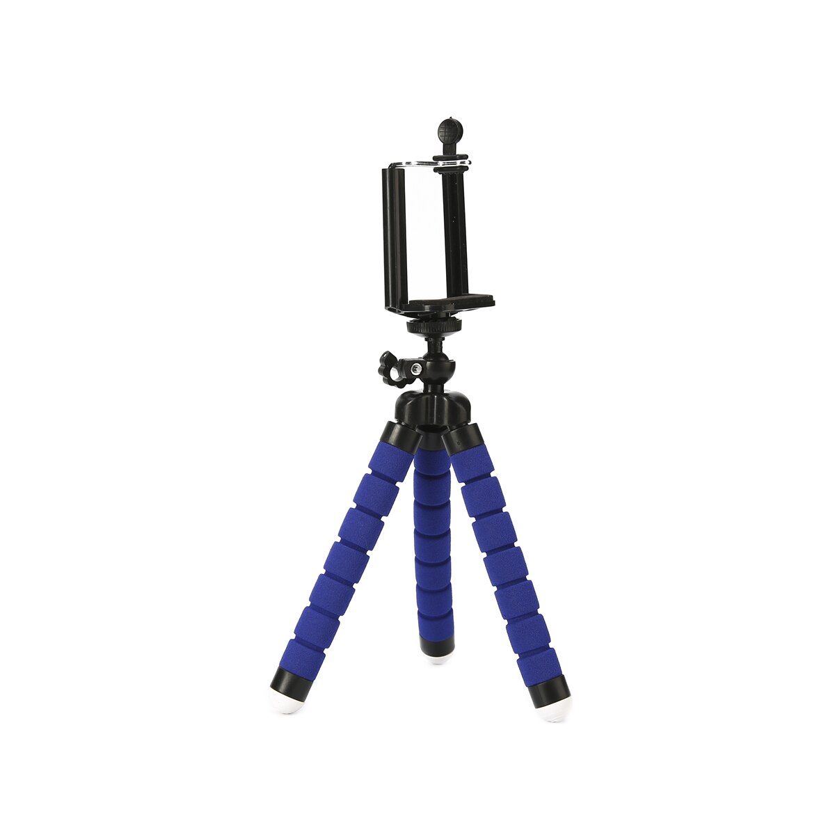 Tripods tripod for phone Mobile camera holder Clip smartphone monopod tripe stand octopus mini tripod stativ for phone: Blue