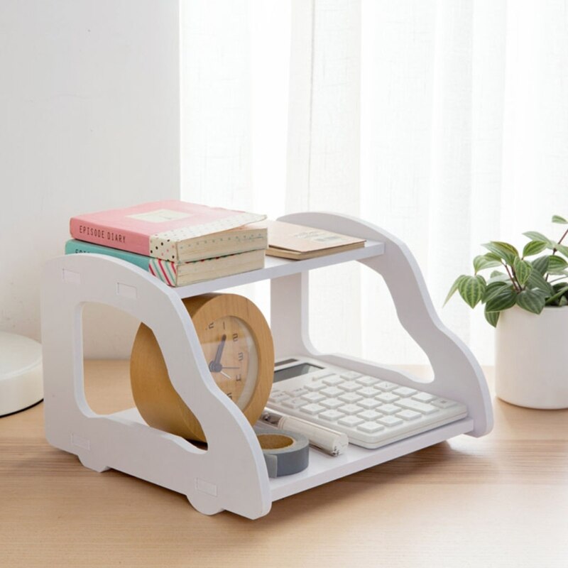 Living Room Wall-mounted Punch-free Storage Shelf Bedroom Router Storages Rack