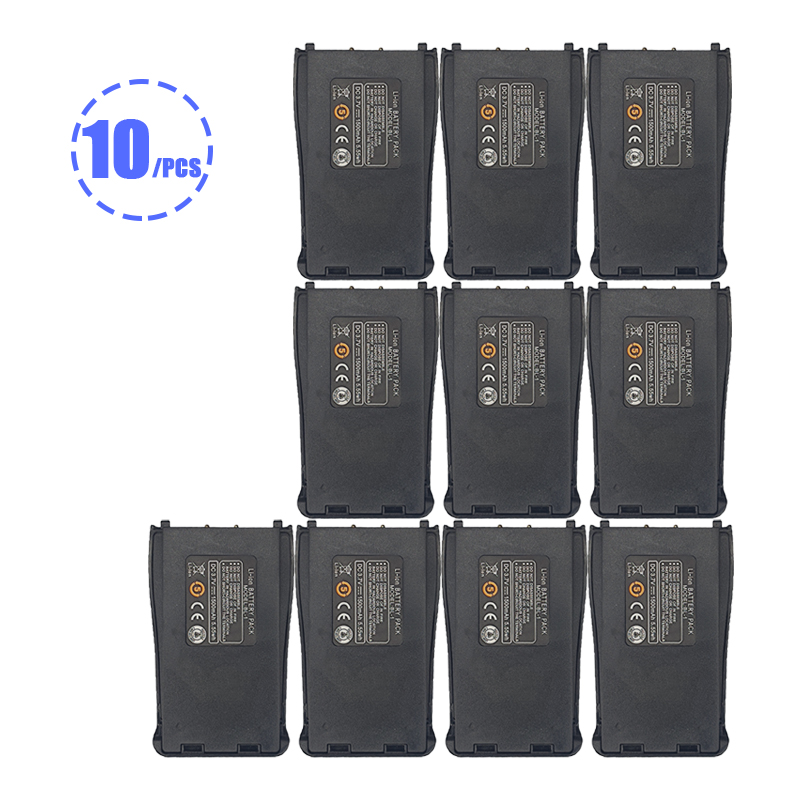 Baofeng BF 888S Battery Compactible with Bateria Radio Baofeng 777s 1500mAh BF-666S BF-C1 Baofeng Walkie Talkie Two-way Radio: black