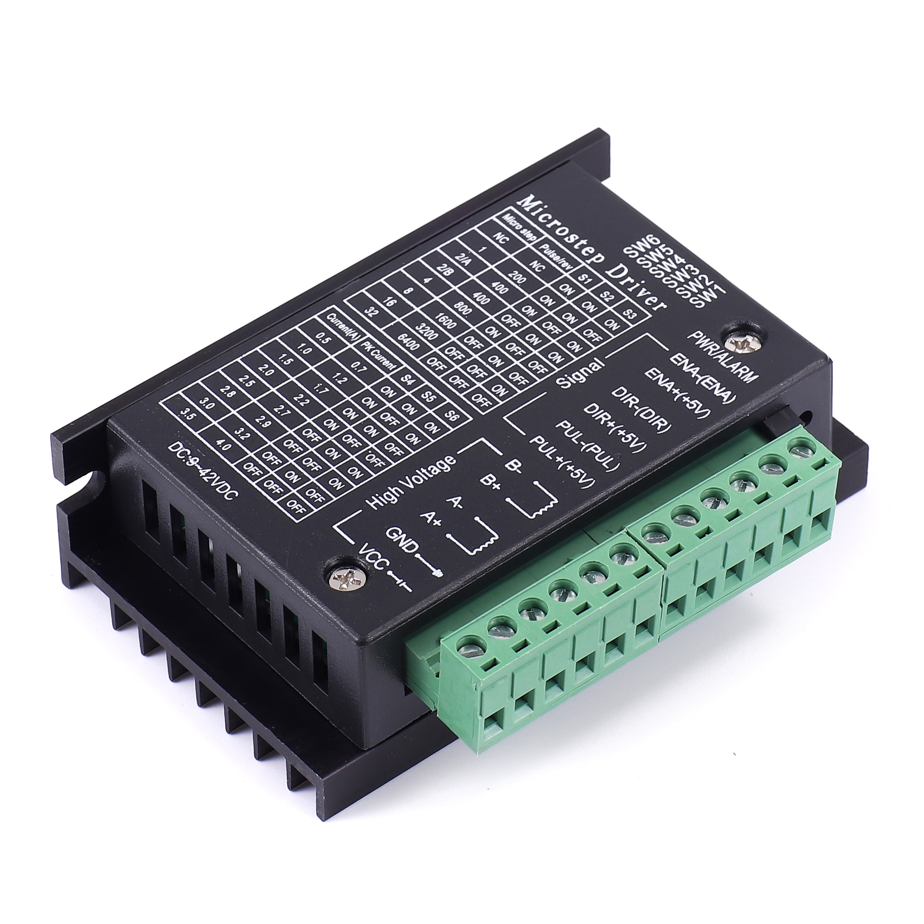 1Pc Stepper Motor Driver 42/57/86 TB6600 router machine 32 Segments Upgraded Version 4.0A 42VDC for CNC Router Engraving Machine