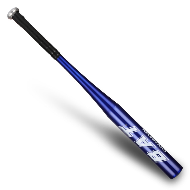 Baseballbat i aluminiumslegering softballbat 25 " 28 " 30 " 32 " 34 " tommer sort sølv blå beisbol batte de baseball til begyndere: Blå / 25 tommer (63-64cm)