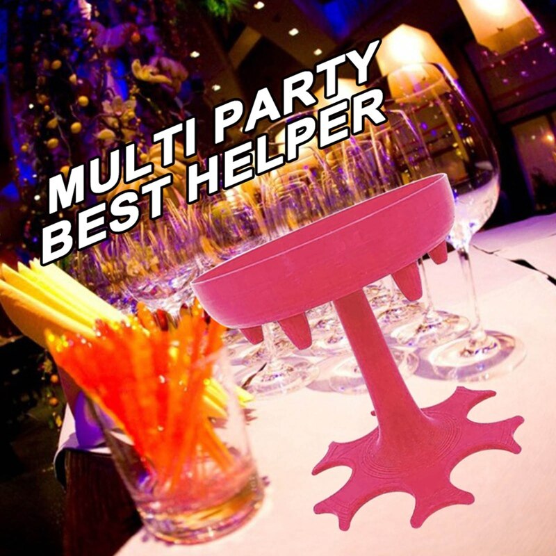 Distributeur de boissons, support pour 6 verres à liqueur, séparateur de vin portable, accessoire de jeu à boire pour bar, distributeur de gobelets en verre, outil de cuisine