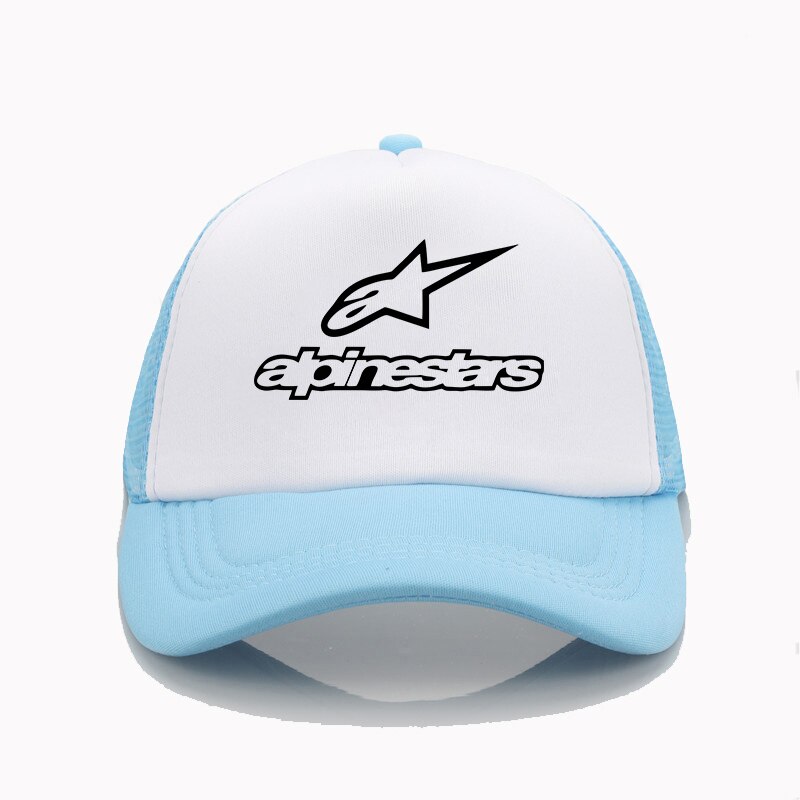 Alpine star Printed baseball cap men/Women cool Summer Mesh Trucker cap adjustable snapback hats: 2