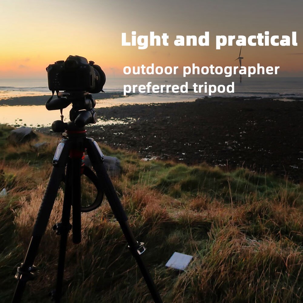 Mountdog lightweight Portable Travel Camera Tripod Monopod aluminum Ball Head compact for digital SLR DSLR camera