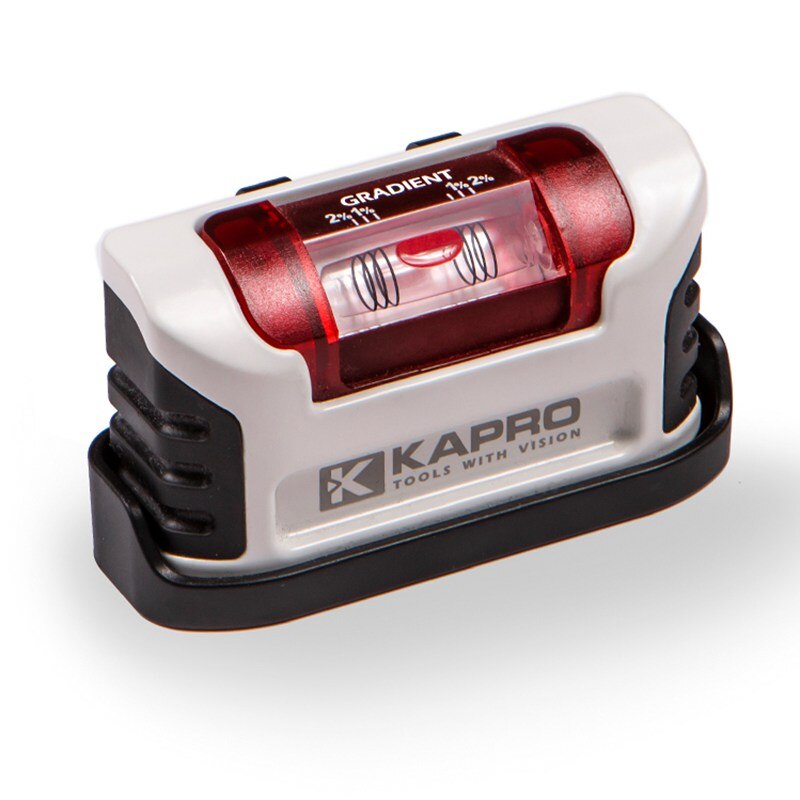 Kapro 946 smarty 10cm (4 ″) nivålinjal i magnetgjuten aluminium bärbar vattenpasslutningsmätare 0.5mm/ m
