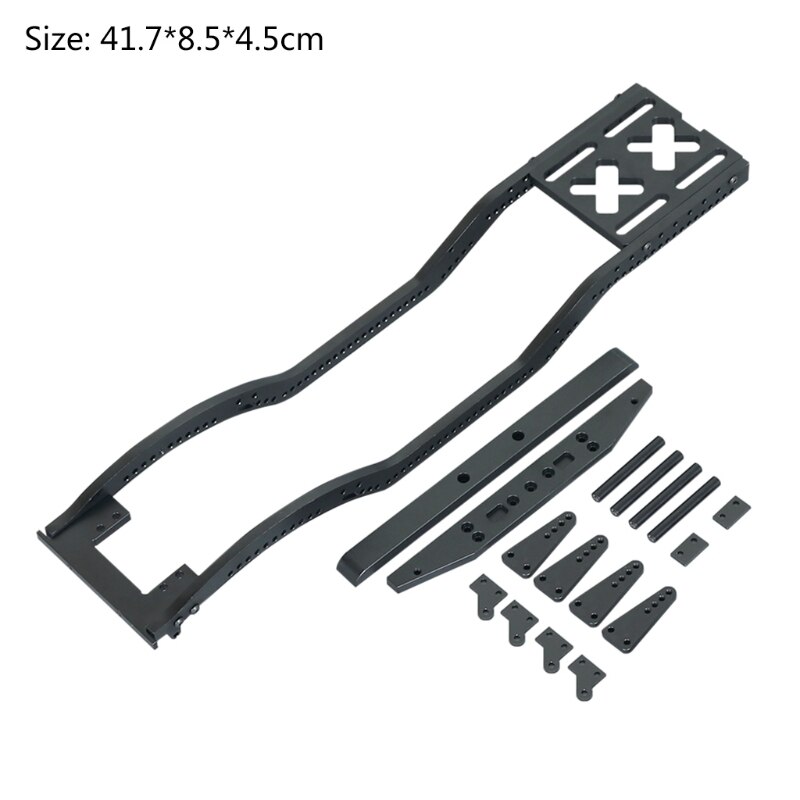Zestaw podwozia z metalową ramą obrońca dla modelu 1:10 osiowy SCX10 D90 JK Model RC