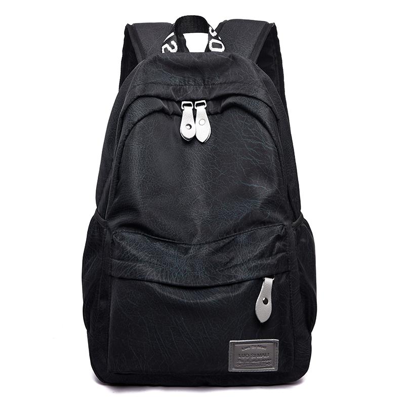 Trend Female Backpack Waterproof Women Backpack Girls Anti-theft Travel School Bags Women School Shoulder Bags: Deep Grey