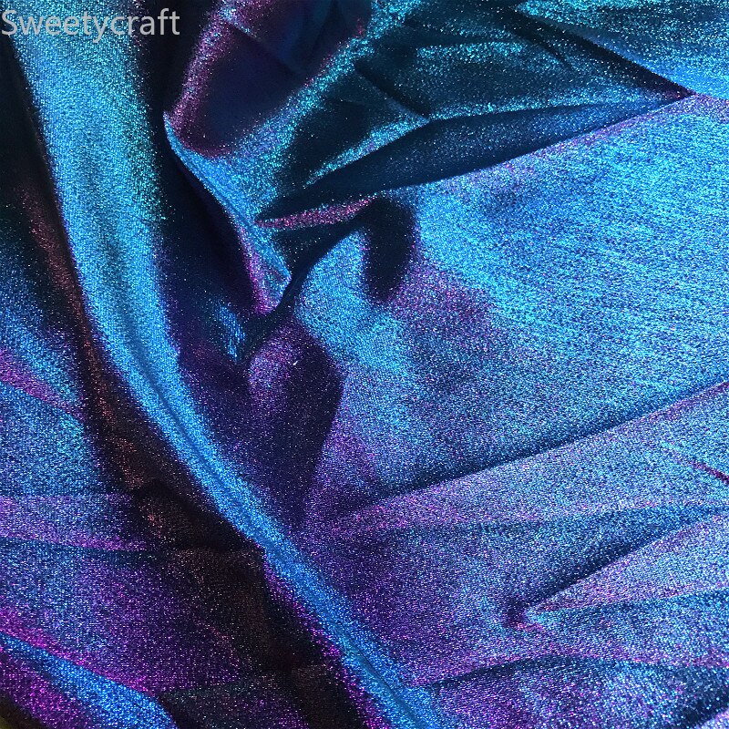 145 x 100cm Sparkly Gradient Gold silk jacquard fabric DIY Sewing Woman dresses cushions pillows tablecloths decorative cloth