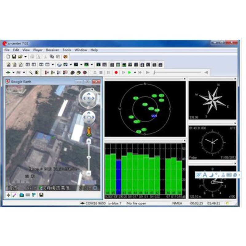 Gps G-Muis Usb Gps Navigatie Ontvanger Module Ondersteuning Voor Google Earth Windows Linux Gmouse Usb Interface CP2102