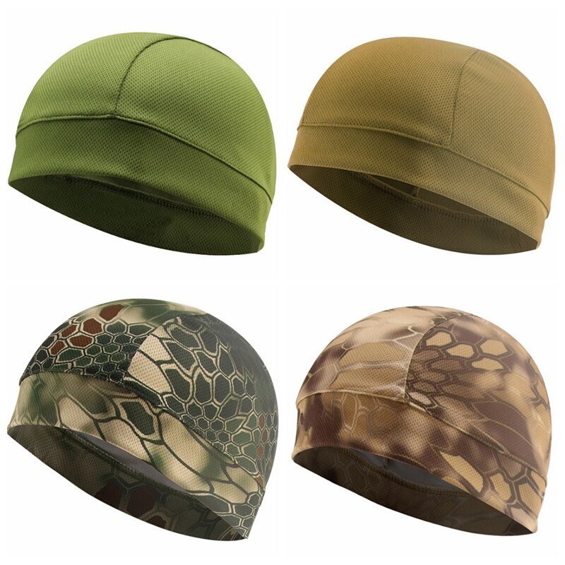 Quick Dry Helmet Cycling Cap Anti-UV Anti-Sweat Sports Hat Motorcycle Bike Riding Cycling Hat Unisex Inner Cap ZJ