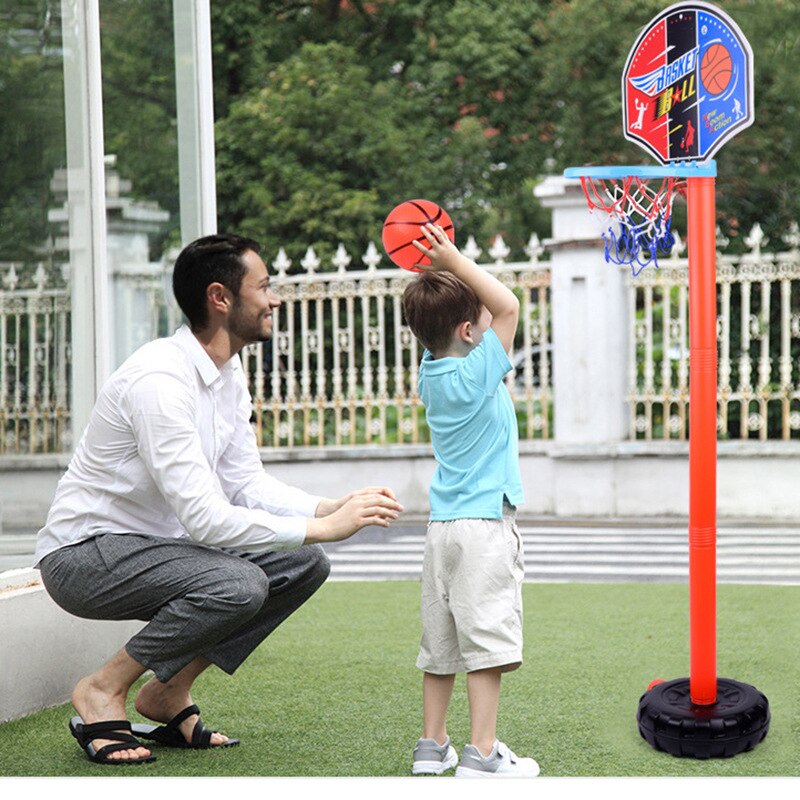 Kinderen Basketbal Spelen Set Verstelbare Mand Outdoor Sport Mand Doel Indoor Interactie Jongen Kids Yard Game Speelgoed