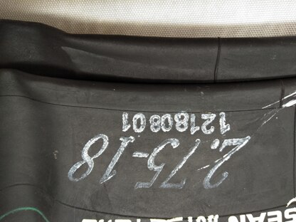 A77 ruedas de Moto 2,75/14 2,75/17 2,75/18 pulgadas tubo interno de motocicleta con vástago recto Tubo Estándar trasero para Honda Yamaha Suzuki: 2.75-18 Inch Tire