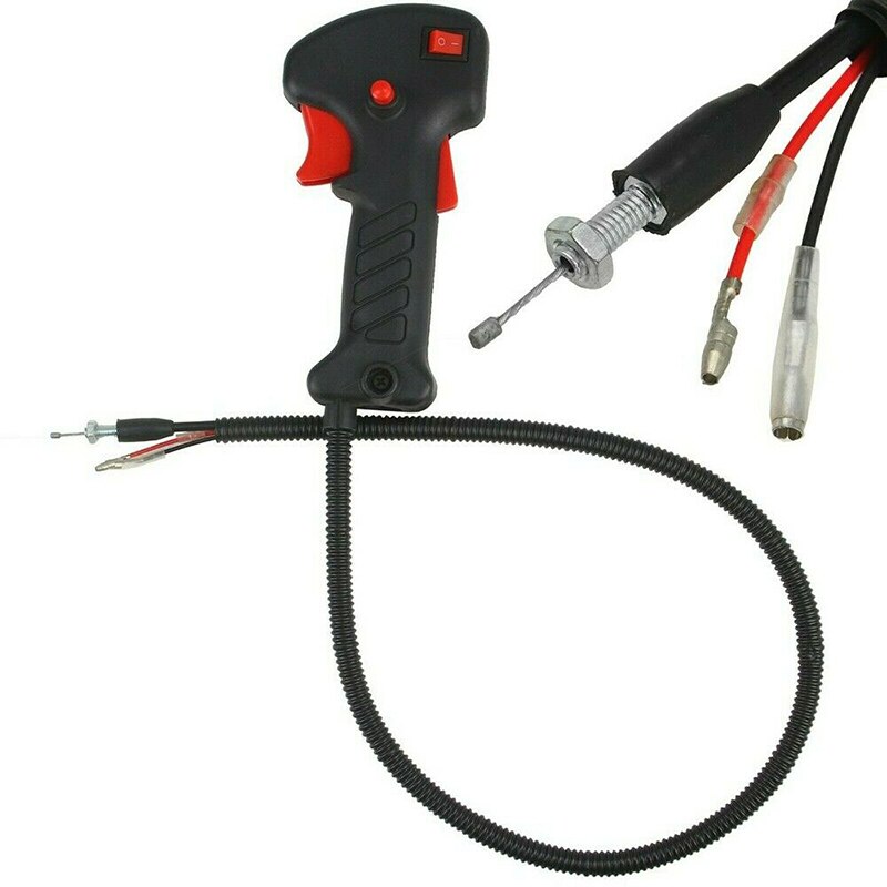19Mm Grasmaaier Gashendel Kabel Schakelaar Voor Strimmer Trimmer Bosmaaier Reparatie Vervanging Accessoires