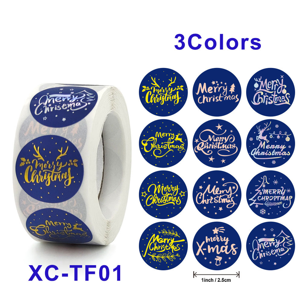 500pcs Order Sealing Sticker Labels With Thank You Love For Hand Make Business Take Out Food Xmas Year Decoration
