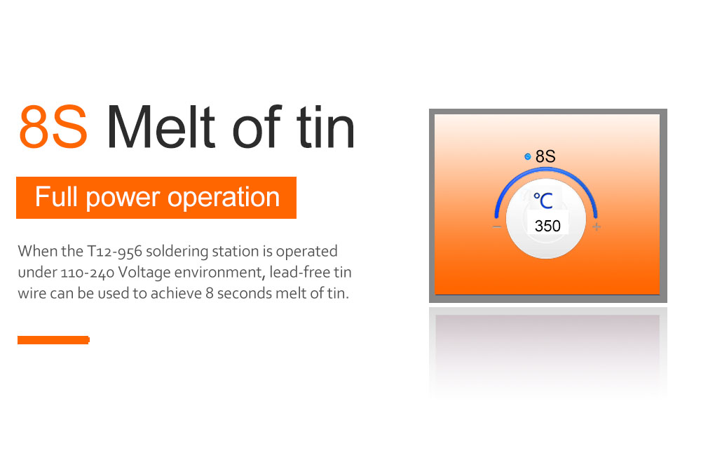 STC T12-956 stacja lutownicza lutownica elektroniczna OLED stacja cyfrowa T12 lutownica końcówka z T12-P9 uchwyt bez wtyczki