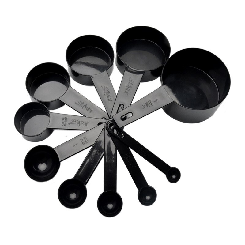 Cucharas medidoras y tazas medidoras, herramientas de cocina para hornear harina, café y azúcar, 5/10 unidades