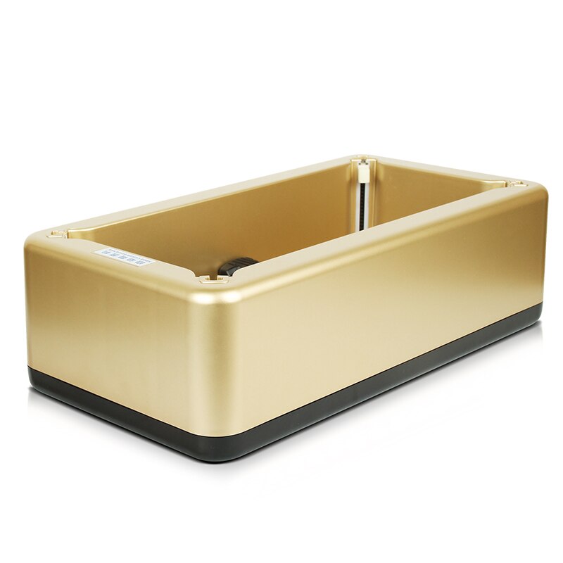 Intelligent Shoe Cover Dispenser Automatic Shoes Cover Machine Household Office Hotel Stepping Disposable Shoe Boot Film Machine: Gold