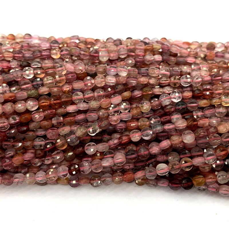 Naturale Genuino viola rubino blu Zaffiro Allentati Rotondi Sfaccettato Perline 8 millimetri 15 "06325