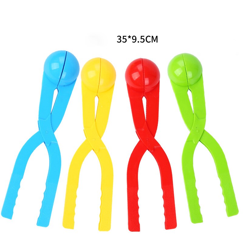 1 Pc Bella Anatra A Forma di Palla di Neve Creatore Della Clip Dei Bambini Da Neve Inverno All'aperto Sabbia Della Muffa Strumento Creativo Divertimento All'aria Aperta e Sport di Colore della miscela: 0012 1 pc