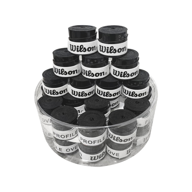 30 Stück Original Head Overgrip Tennisschläger Anti-Rutsch-Griffe Padel Zubehör Stoßdämpfendes Tennis Badminton Squash Trainings-Schweißband: SILVER