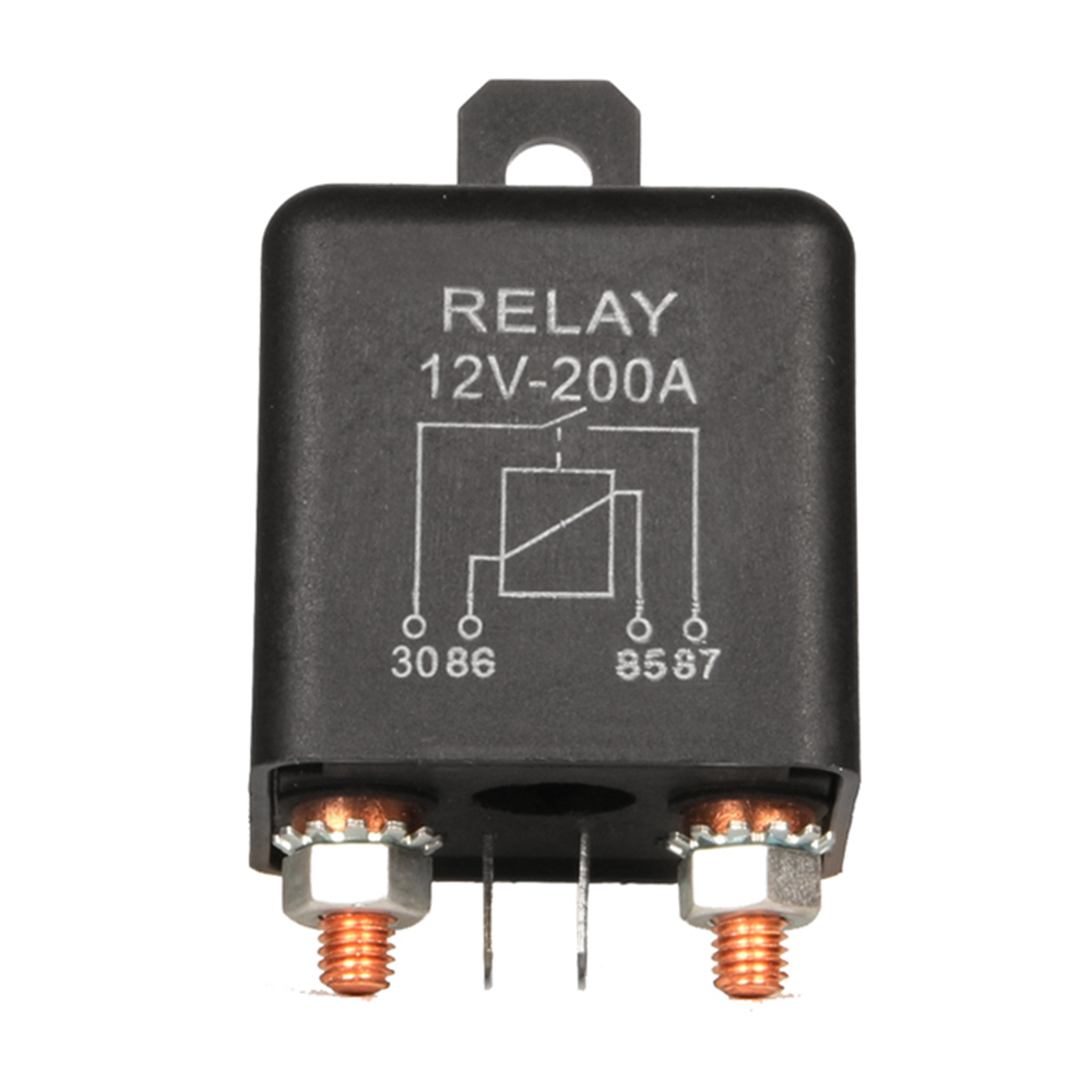 High Current Relay Starting Relay 200A 100A 12V 24V Power Automotive Heavy Current Start Car Relay Truck Motor Machinery: Bundle2