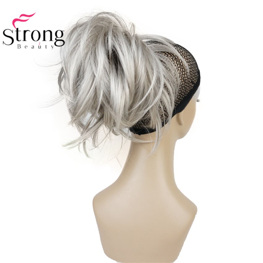 12 Inch Adjustable Messy Style Ponytail Hair Extension Synthetic Hair-Piece with Jaw Claw COLOUR CHOICES: 51