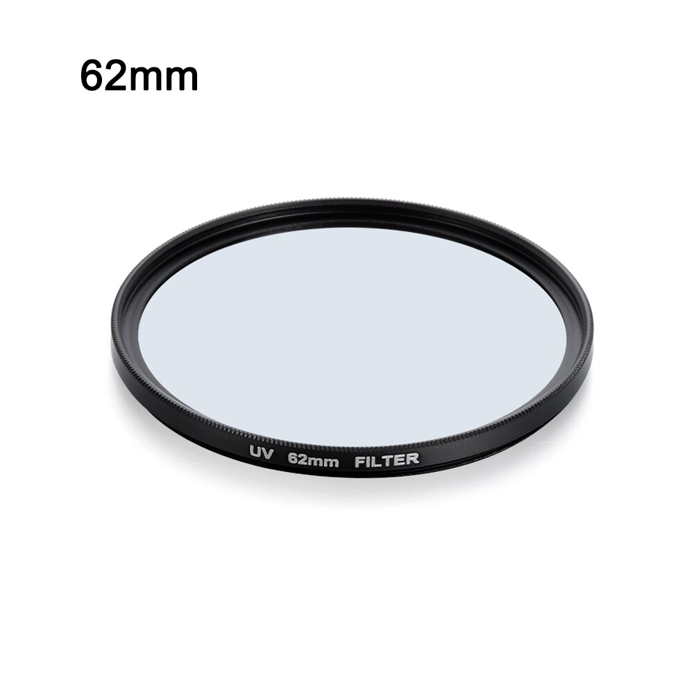 Camera UV Round Filter DSLR Clear Lens 49MM 52MM 55MM 58MM 62MM 67MM 72MM 77MM Camera Accessories