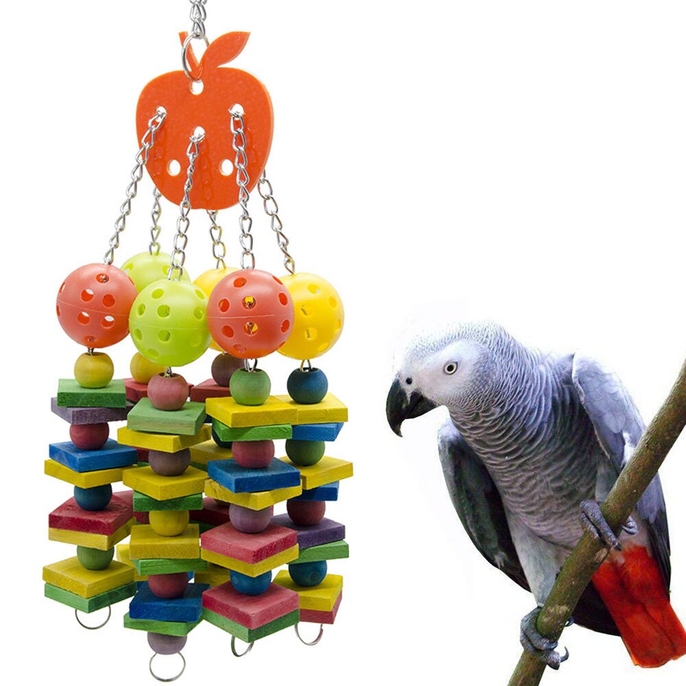 7pc Parrots Toys Swing Stand Budgie Parakeet Cage For Pet Toy African Grey Vogel Speelgoed Parkiet Hanging Bird Accessories: 1pc 1