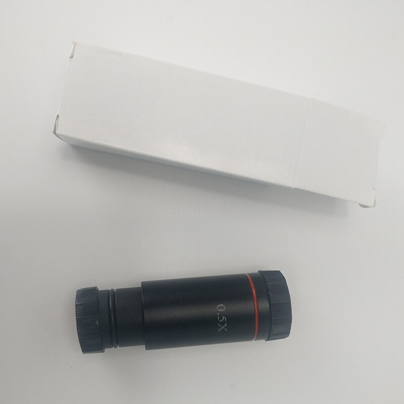 AYHF-0.5X C zamontować mikroskop adapter 23.2mm okular elektroniczny obiektyw redukcji 0.5X mikroskop przekaźnik obiektyw robić mikroskopu CCD krzywka