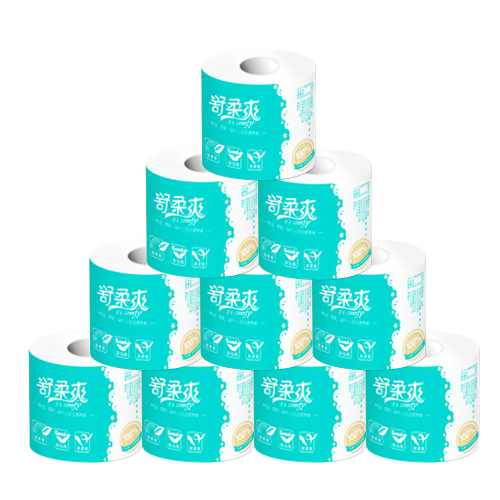 Toilet Paper Bulk Rolls Bath Tissue Bathroom White Soft 4-Ply Household