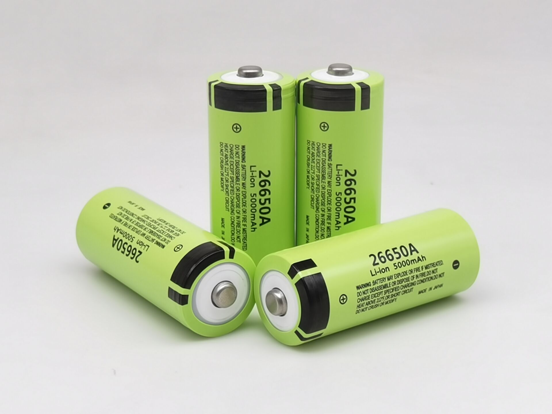 26650 nuovo Originale 3.7 v 5000 mah Al Litio Batteria Ricaricabile 26650 con le scarpe A Punta (no PCB) per La torcia elettrica batterie