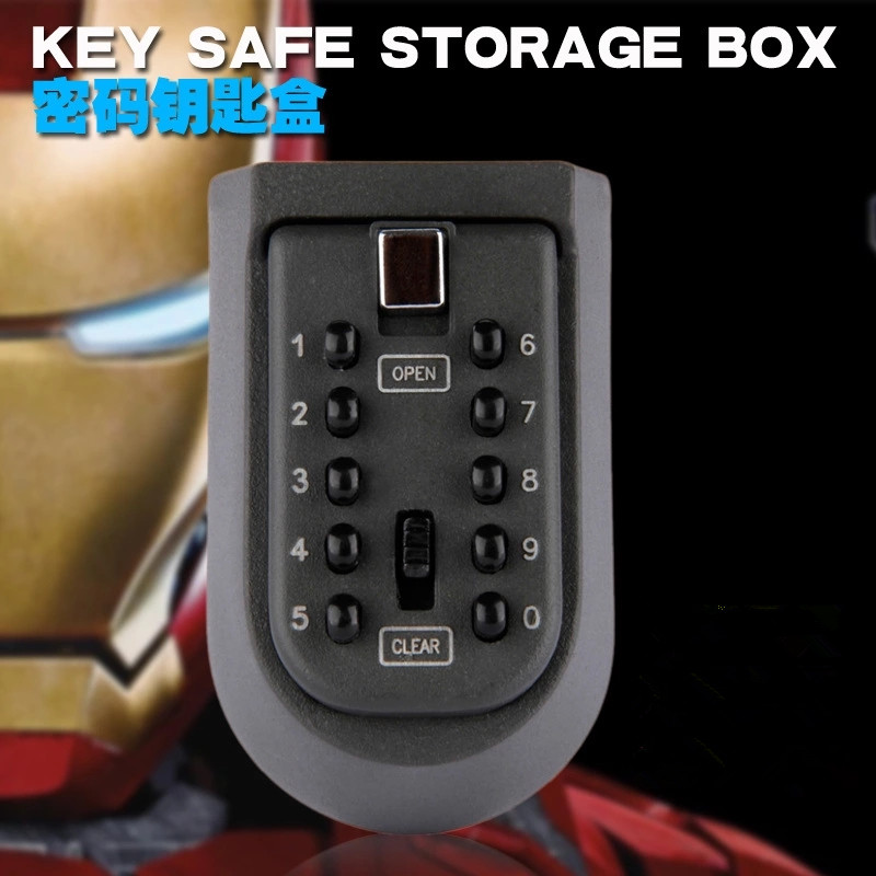 Coffre-fort avec serrure à combinaison de code | Boîte de rangement secrète, coffres-forts de sécurité à 10 numériques, pour armoire à domicile