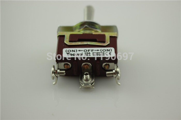 DIY HIFI Switch Bounce Back Toowei Switch Momentary Toggle Switch 3pins (ON)-OFF-(ON) 15A 250VAC/ 20A 125VAC 2PCS Free Shippin
