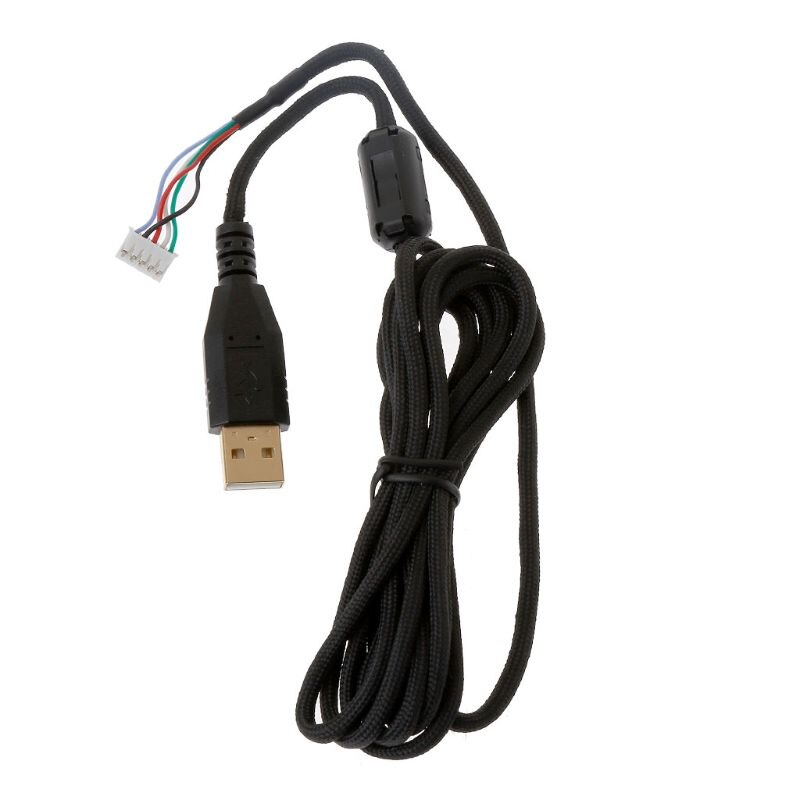 Umbrella rope mouse cable soft durable mouse line replacement mouse wire for logitech  mx518 mouse drop: Default Title