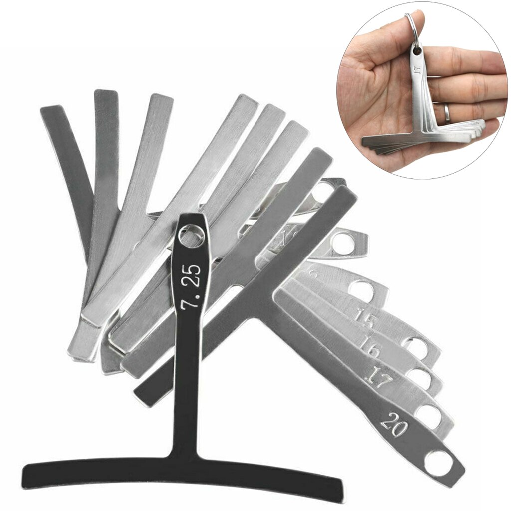 Guitar Luthier Tools Set Including 9 Pcs Understring Radius Gauge Luthier Tools