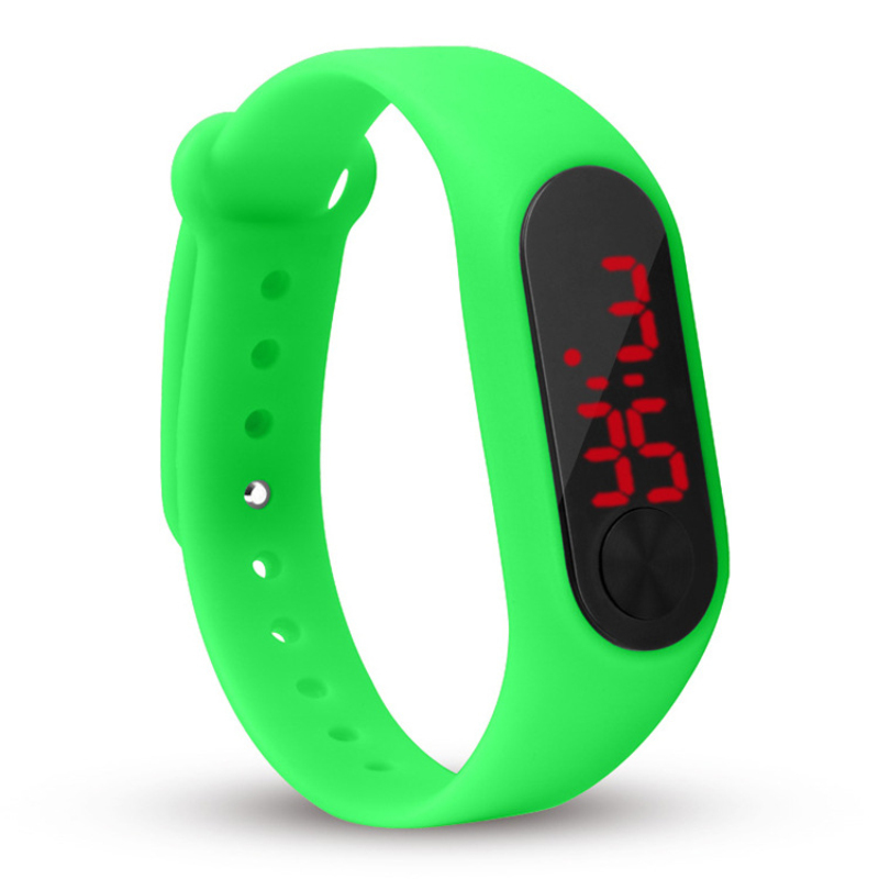 Mulit-color Casual Sports Bracelet Watches Silicone Wrist Bracelet Watch LED Electronic Watch For Couple Kids TXTB1: 15