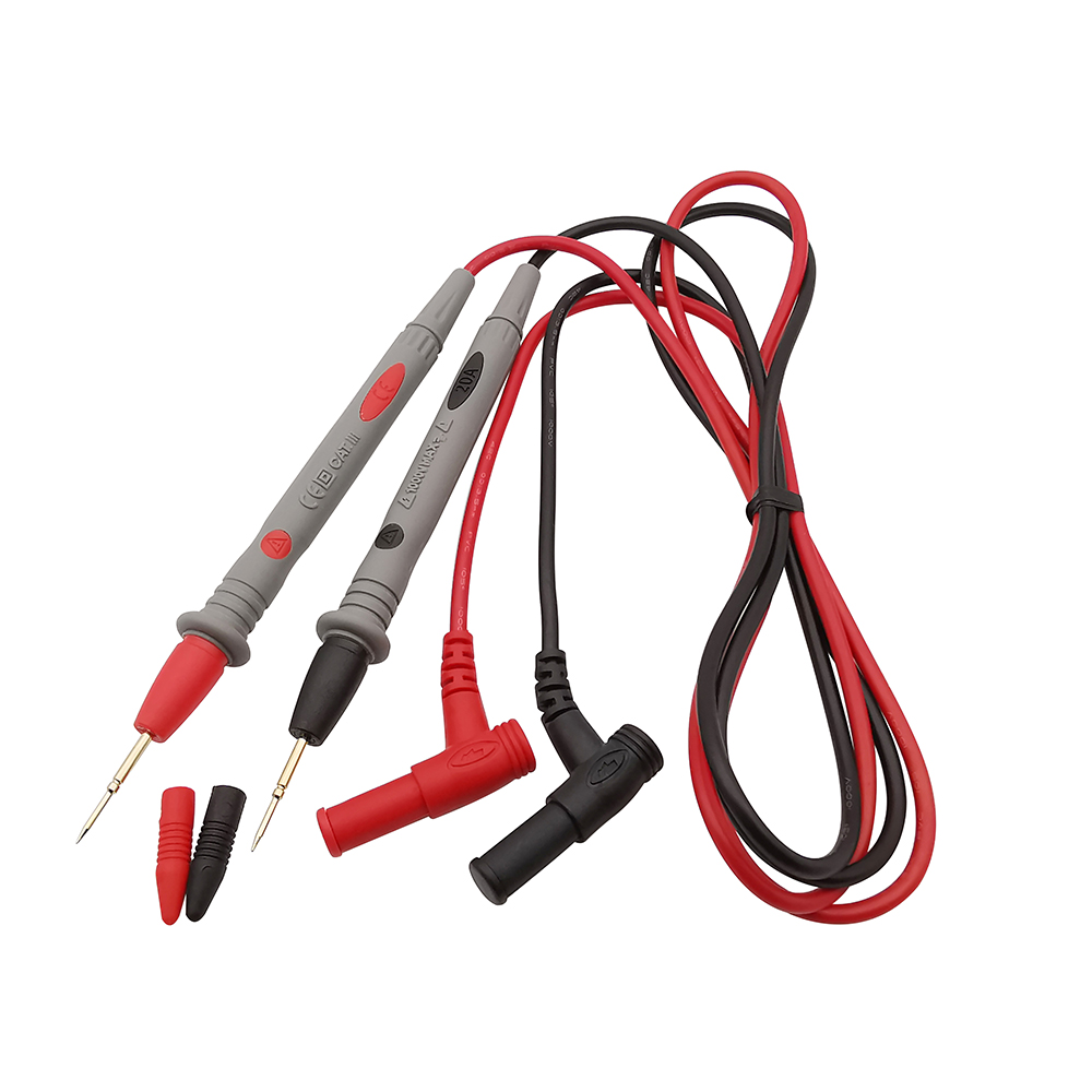 1Pair 20A 1000V Universal Probe Test Leads for Digital Multimeter Needle Tip Meter Multi Meter Tester Lead Probe Wire Pen Cable